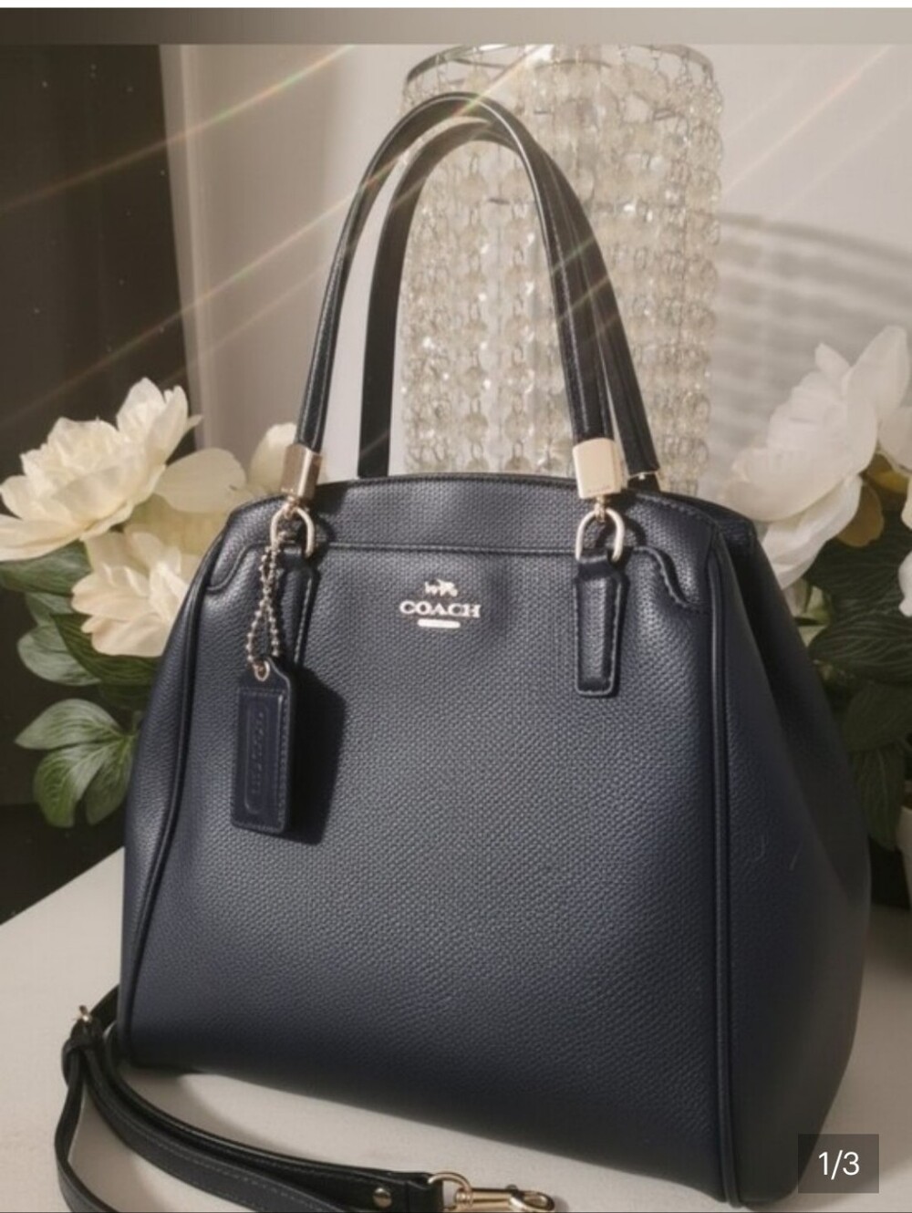 Coach Midnight Blue Purse